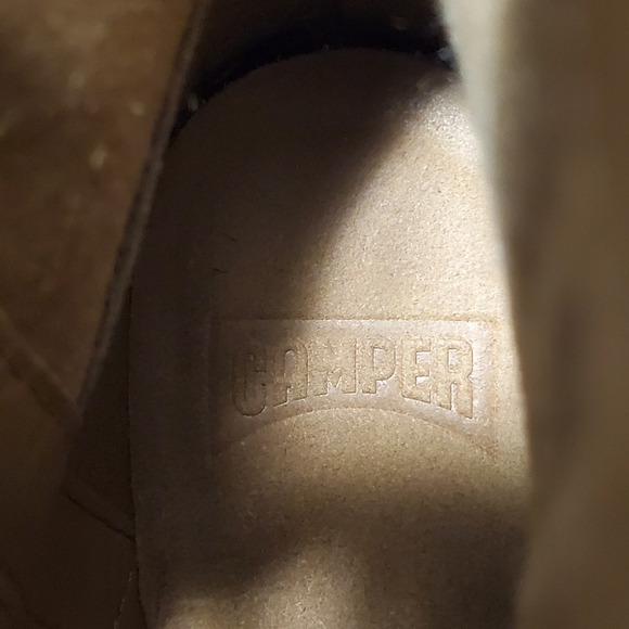 CAMPER KAROLE LEATHER ZIP BOOTIE - Picture 7 of 9